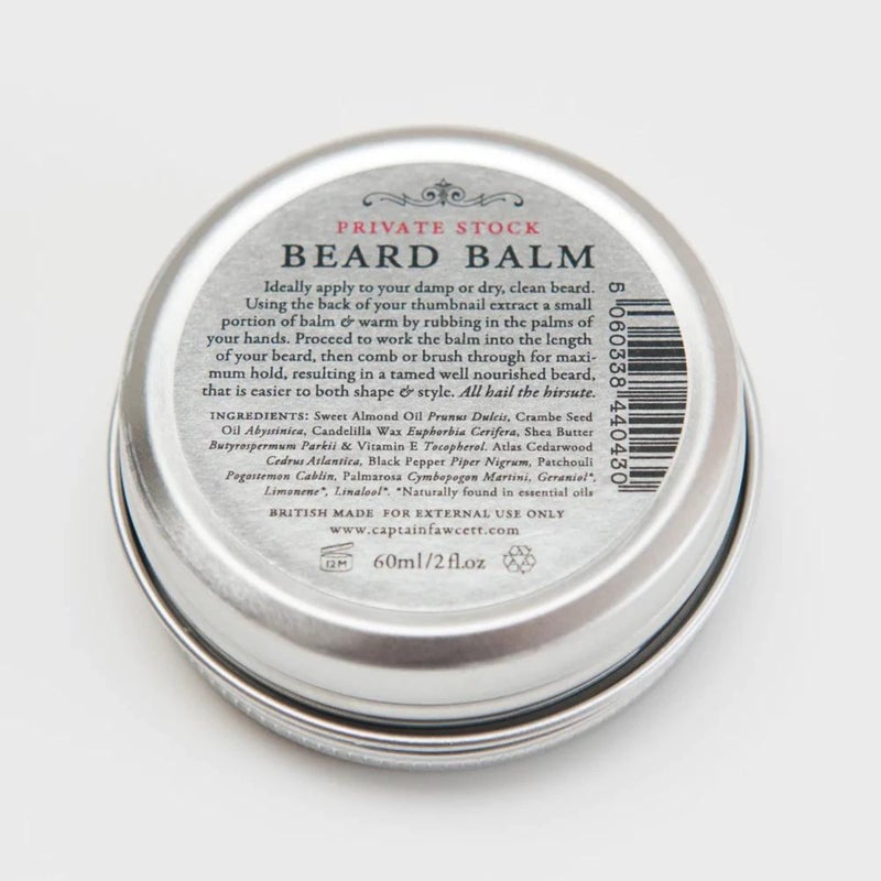 Captain Fawcett Private Stock Beard Balm 60ml - Image 4